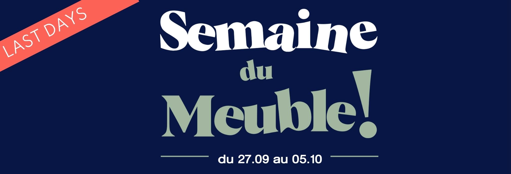 semaine du meuble